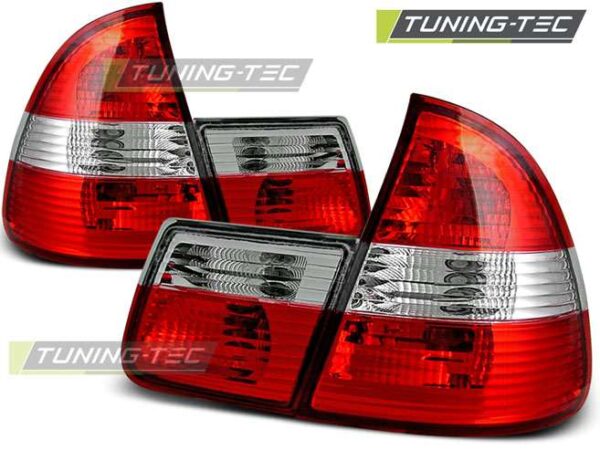 TAIL LIGHTS Κόκκινο Λευκό για BMW E46 99-05 TOURING BMW 3 (E46) [1998-2005]