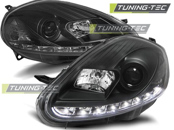 FIAT GRANDE PUNTO 09.05-08 DAYLIGHT Μαύρο Fiat Grande Punto [2005-2018]