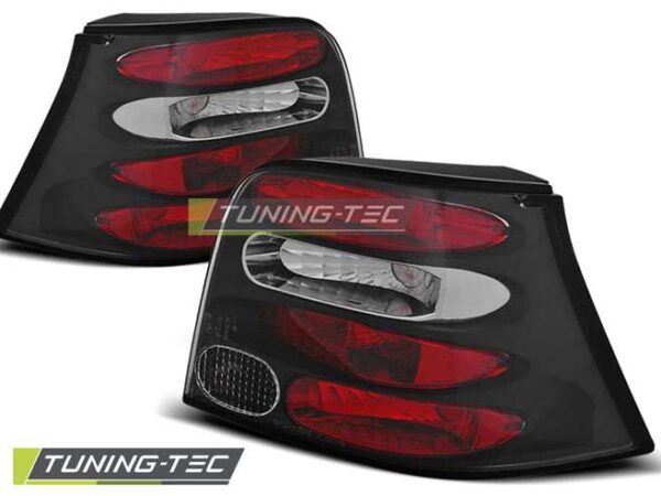 TAIL LIGHTS Μαύρο για VW GOLF 4 09.97-09.03 Volkswagen Golf Mk4 [1997-2004]