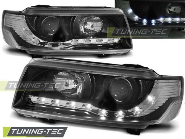 Φανάρια DAYLIGHT Μαύρο για VW PASSAT B4 11.93-05.97 Volkswagen Passat (B3&B4) [1988-1996]