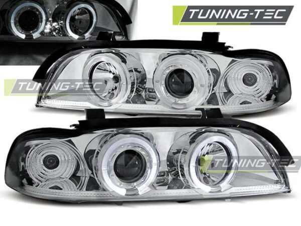Φανάρια ANGEL EYES χρωμίου για BMW E39 09.95-05.03 BMW 5 (E39) [1996-2003]