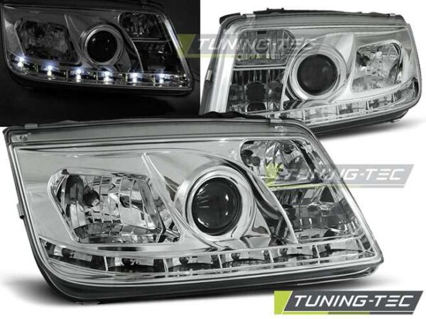 Φανάρια DAYLIGHT χρωμίου για VW BORA 09.98-05.05 Volkswagen Bora