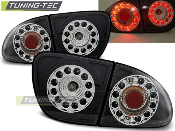 Πίσω φανάρια  led Μαύρο για SEAT LEON 04.99-08.04 Seat Leon (1M) [1999-2004]