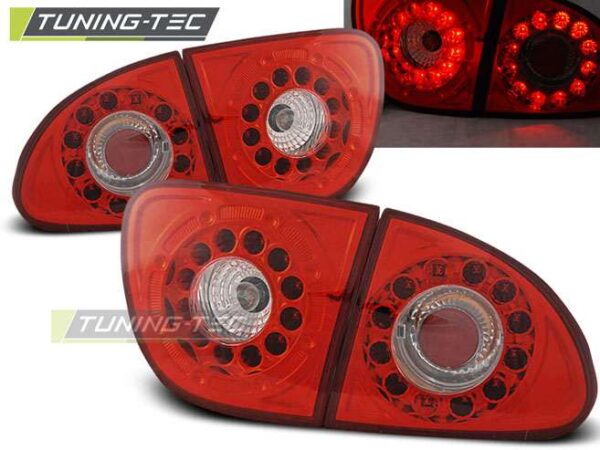 Πίσω φανάρια  led Κόκκινο Λευκό για SEAT LEON 04.99-08.04 Seat Leon (1M) [1999-2004]