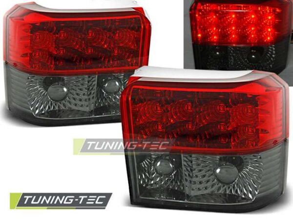 Πίσω φανάρια  led Κόκκινο SMOKE για VW T4 90-03.03 Volkswagen Transporter T4 [1990-2003]