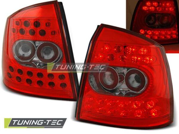 OPEL ASTRA G 09.97-02.04 Κόκκινο Λευκό LED Opel Astra G [1998-2004]