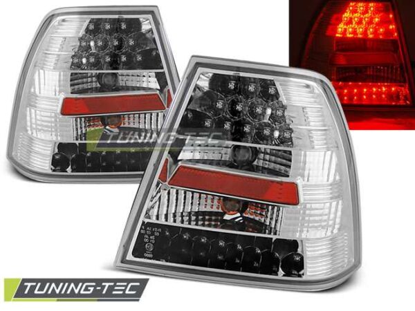 Πίσω φανάρια led χρωμίου για VW BORA 09.98-07.05 Volkswagen Bora