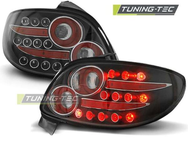 PEUGEOT 206 10.98- Μαύρο LED Peugeot 206 [1998-2013]