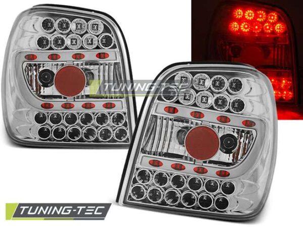 Πίσω φανάρια  led χρωμίου για VW POLO 6N 10.94-09.99 Volkswagen Polo Mk3 [1994-2001]