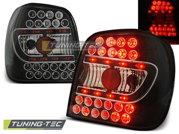 Πίσω φανάρια  led Μαύρο για VW POLO 6N 10.94-09.99 Volkswagen Polo Mk3 [1994-2001]