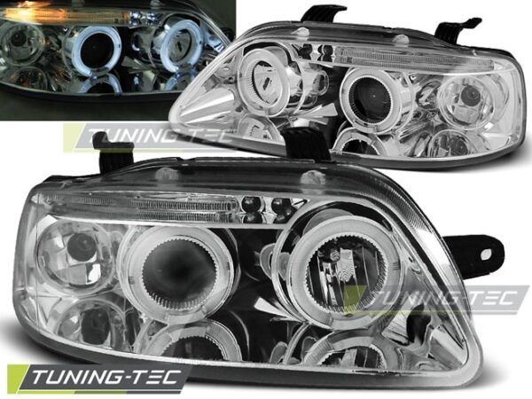 CHEVROLET AVEO 03-06 ANGEL EYES χρωμίου Chevrolet Aveo [2003-2006]