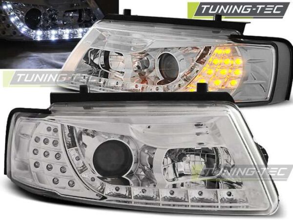 Φανάρια DAYLIGHT χρωμίου για VW PASSAT B5 11.96-08.00 Volkswagen Passat (B5&B5.5) [1996-2005]