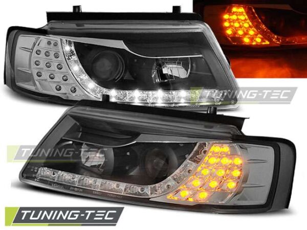 Φανάρια DAYLIGHT Μαύρο για VW PASSAT B5 11.96-08.00 Volkswagen Passat (B5&B5.5) [1996-2005]