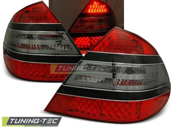 Πίσω φανάρια  led Κόκκινο SMOKE για MERCEDES W211 E-KLASA 03.02-04.06 Mercedes E Class (W211) [2002-2009]