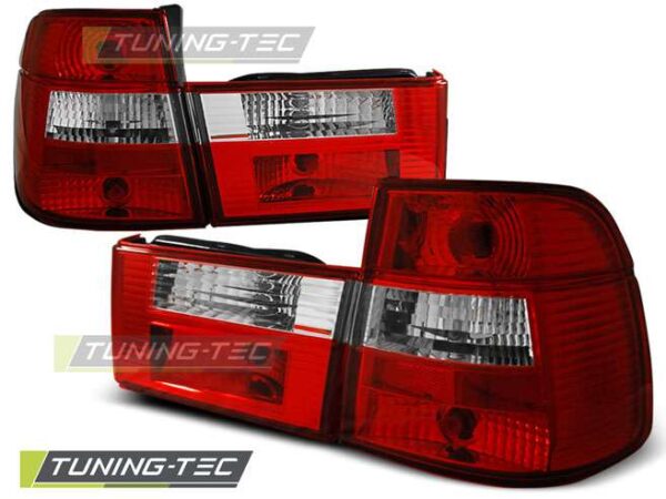 TAIL LIGHTS Κόκκινο Λευκό για BMW E34 91-96 TOURING BMW 5 (E34) [1988-1996]