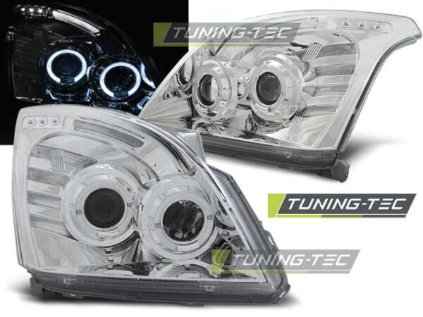 TOYOTA LAND CRUISER 120 03-09 ANGEL EYES χρωμίου Toyota Land Cruiser 120 [2003-2009]
