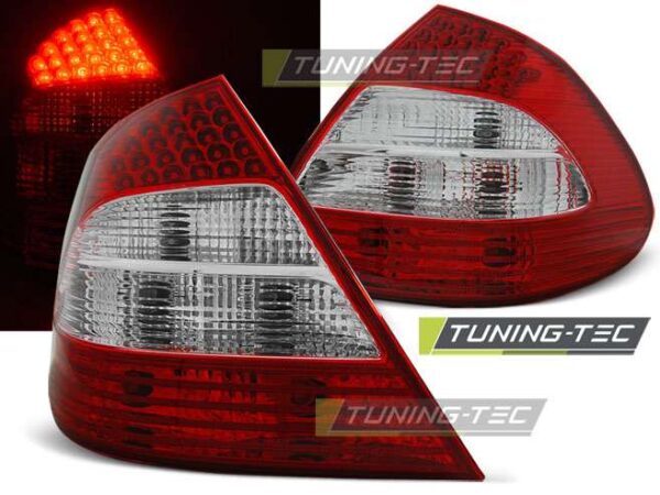 Πίσω φανάρια  led Κόκκινο Λευκό για MERCEDES W211 E-KLASA 03.02-04.06 Mercedes E Class (W211) [2002-2009]
