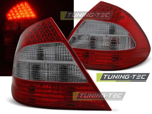 Πίσω φανάρια  led Κόκκινο SMOKE για MERCEDES W211 E-KLASA 03.02-04.06 Mercedes E Class (W211) [2002-2009]