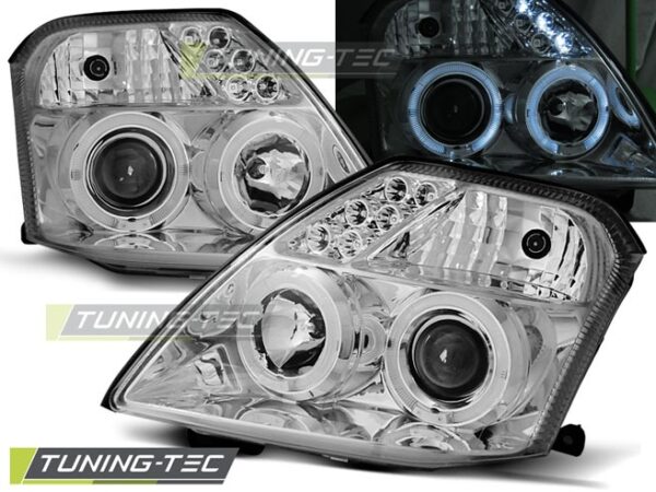 CITROEN C2 09.03-10 ANGEL EYES χρωμίου Citroen C2 [2003-2009]