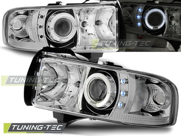 DODGE RAM 94-01 ANGEL EYES χρωμίου Dodge Ram [1994-2001]