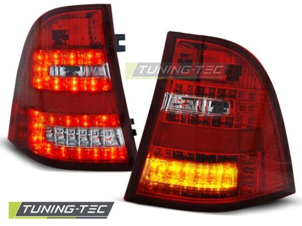 Πίσω φανάρια  led Κόκκινο Λευκό για MERCEDES W163 ML M-KLASA 03.98- 05 Mercedes ML (W163) [1997-2005]