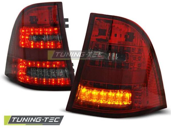 Πίσω φανάρια  led Κόκκινο SMOKE για MERCEDES W163 ML M-KLASA 03.98-05 Mercedes ML (W163) [1997-2005]
