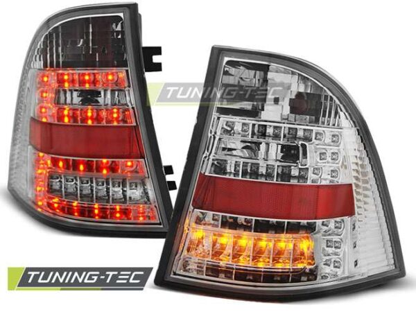Πίσω φανάρια  led χρωμίου για MERCEDES W163 ML M-KLASA 03.98-05 Mercedes ML (W163) [1997-2005]