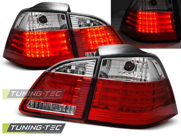 Πίσω φανάρια  led Κόκκινο Λευκό για BMW E61 04-03.07 BMW 5 (Ε60/E61) [2003-2010]