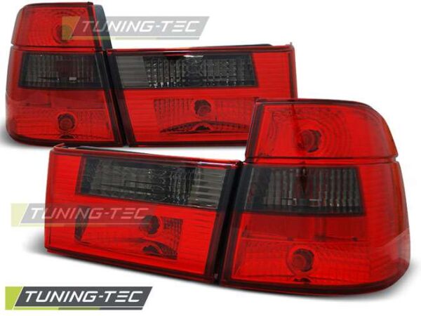 TAIL LIGHTS Κόκκινο SMOKE για BMW E34 91-96 TOURING BMW 5 (E34) [1988-1996]