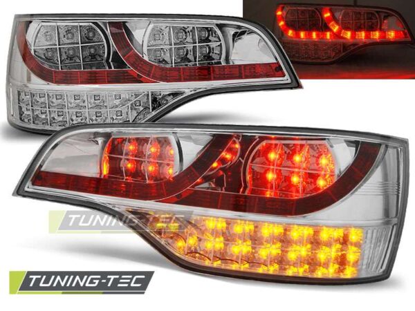 Πίσω φανάρια  led χρωμίου για AUDI Q7 06-09 Audi Q7 (4L) [2005-2015]