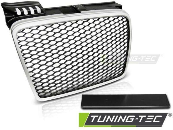 Μάσκα SPORT SILVER για AUDI A4 (B7) 11.04-03.08 Audi A4 (B7) [2004-2008]
