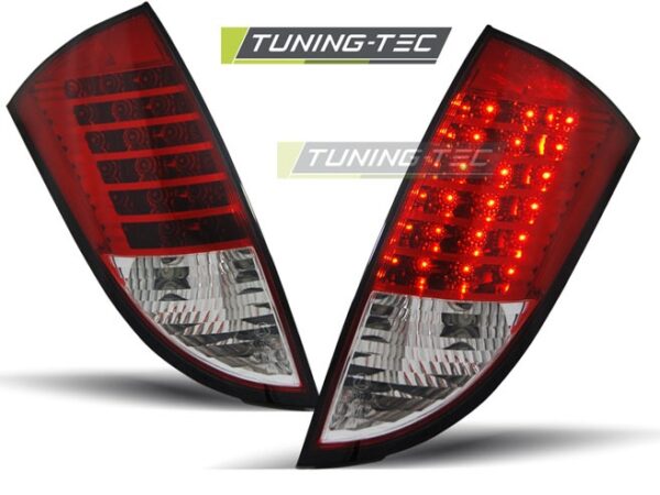 FORD FOCUS 1 HB 98-04 Κόκκινο Λευκό LED Ford Focus Mk1 [1998-2004]