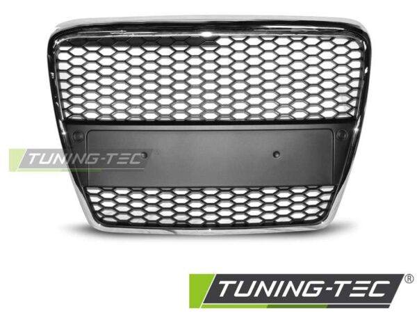 Μάσκα SPORT χρωμίου για AUDI A6 (C6) 04.04-08 Audi A6 2004–2011