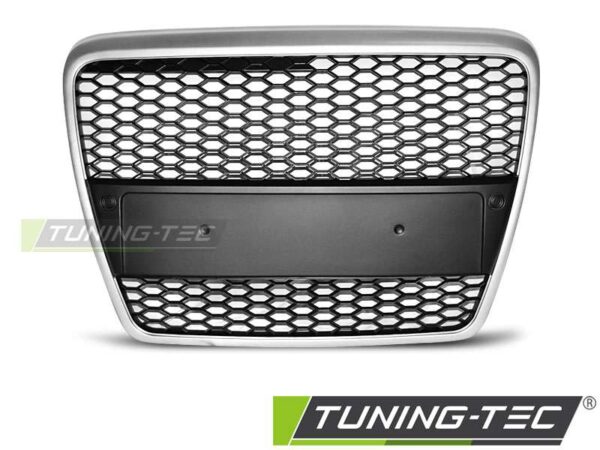 Μάσκα SPORT SILVER για AUDI A6 (C6) 04.04-08 Audi A6 2004–2011