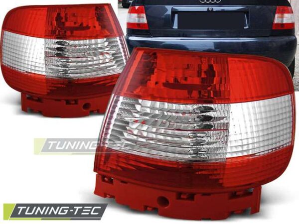 TAIL LIGHTS Κόκκινο Λευκό για AUDI A4 11.94-09.00 Audi A4 (B5) [1995-2001]