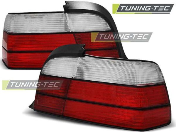 TAIL LIGHTS SPORT LOOK Κόκκινο Λευκό για BMW E36 12.90-08.99 COUPE BMW 3 (E36) [1991-1998]