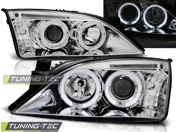 FORD MONDEO 09.00-05.07 ANGEL EYES χρωμίου Ford Mondeo MK3 [2001-2007]