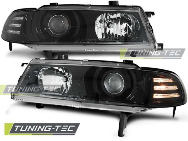 HONDA PRELUDE 02.92-01.97 ANGEL EYES Μαύρο Honda Prelude [1992-1997]