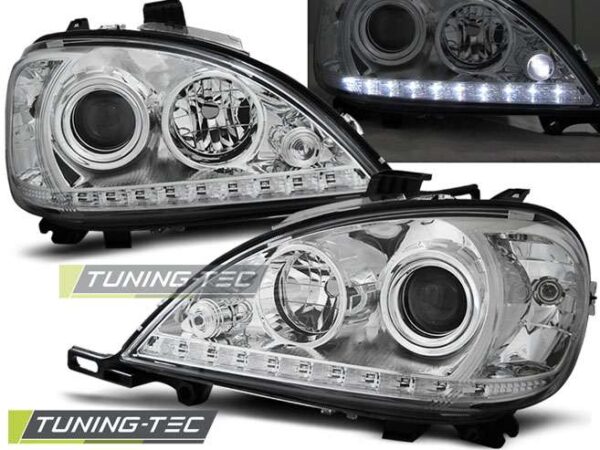 Φανάρια DAYLIGHT χρωμίου για MERCEDES W163 ML M-KLASA 09.01-05 Mercedes ML (W163) [1997-2005]