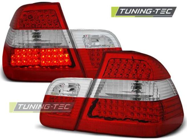 Πίσω φανάρια  led Κόκκινο Λευκό για BMW E46 05.98-08.01 SEDAN BMW 3 (E46) [1998-2005]