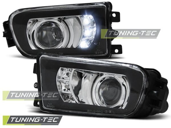 Προβολείς ομίχλης Μαύρο LED για BMW E39 09.95-06.03 / Z3 96-02 BMW 5 (E39) [1996-2003]