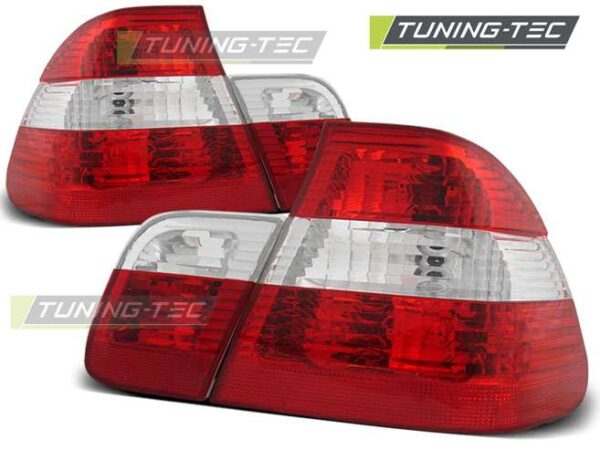 TAIL LIGHTS Κόκκινο Λευκό για BMW E46 09.01-03.05 BMW 3 (E46) [1998-2005]