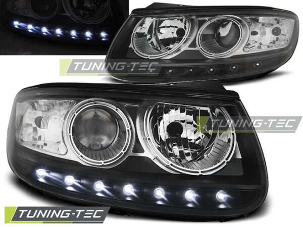 HYUNDAI SANTA FE 06.06 -12  DAYLIGHT Μαύρο Hyundai Santa Fe [2006-2012]