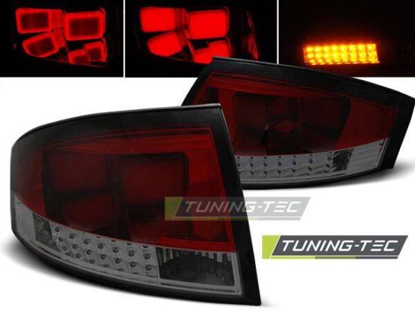 Πίσω φανάρια  led Κόκκινο SMOKE για AUDI TT 8N 99-06 Audi TT (8N) [98-06]