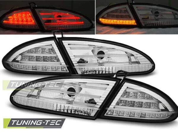 Πίσω φανάρια  led χρωμίου για SEAT LEON 06.05-09 Seat Leon (1P) [2005-2012]