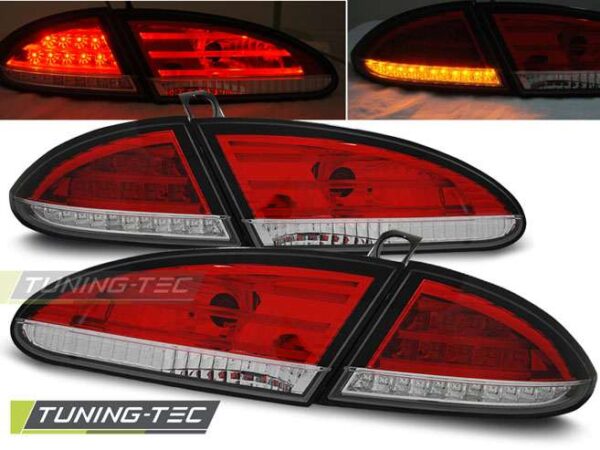 Πίσω φανάρια  led Κόκκινο Λευκό για SEAT LEON 06.05-09 Seat Leon (1P) [2005-2012]
