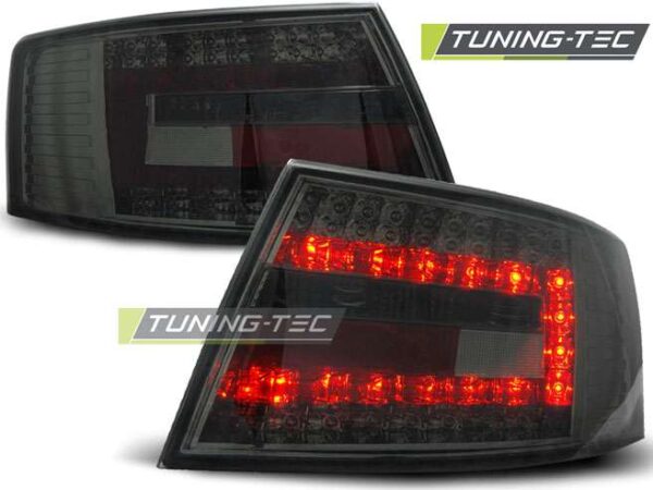 Πίσω φανάρια led SMOKE για AUDI A6 C6 SEDAN 04.04-08 Audi A6 2004–2011