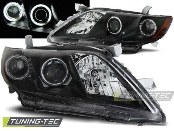 TOYOTA CAMRY 6 XV40 06-09 ANGEL EYES Μαύρο Toyota Camry 6 XV40 [2006-2013]