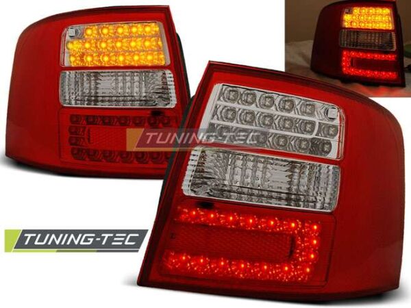 Πίσω φανάρια  led Κόκκινο Λευκό για AUDI A6 05.97-05.04 AVANT Audi A6 1997–2004