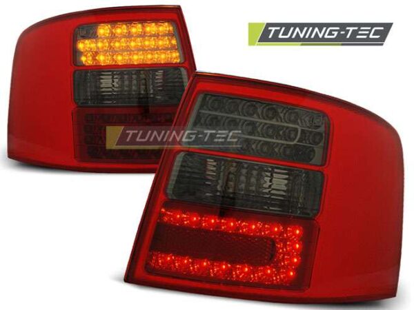 Πίσω φανάρια led Κόκκινο SMOKE για AUDI A6 05.97-05.04 AVANT Audi A6 1997–2004
